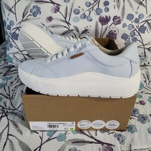 Dr. Scholl's Time Off Go Women's Sneakers, NEW, Powder Blue, Size 6.5